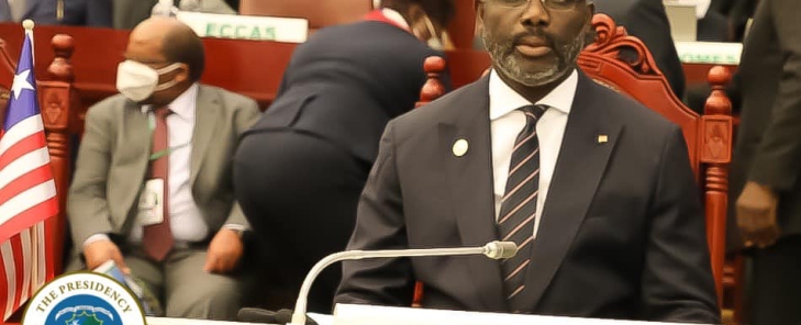 President Weah Calls on African Leaders To Confront Challenges Facing Continent in Concert